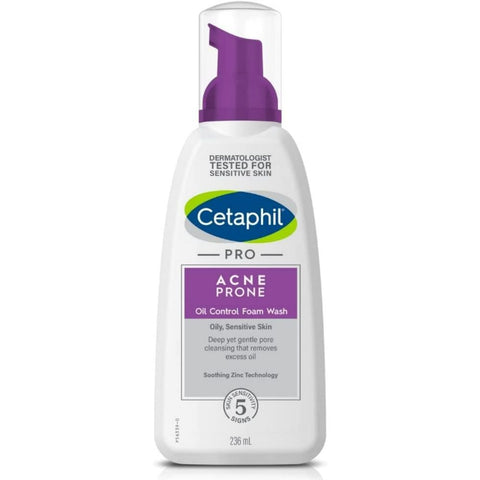 Galderma Cetaphil Pro Acne Prone Skin Facial Foam Cleanser 235 ML