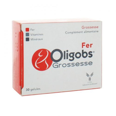 Buy Oligobs Prenatal Fer Hard Capsule Mg 30 PC Online - Kulud Pharmacy