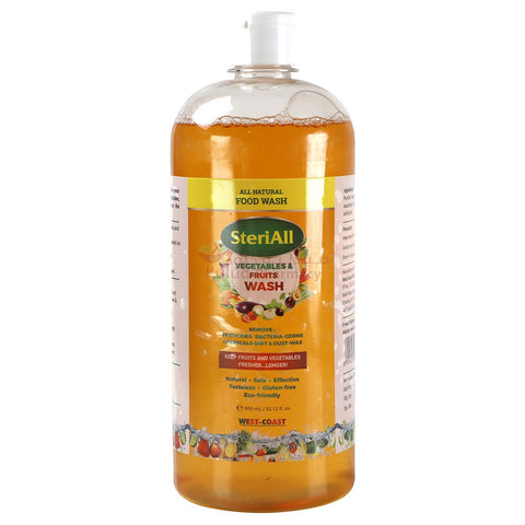 Buy Steriall Vegetable And Fruits Wash 950 ML Online - Kulud Pharmacy