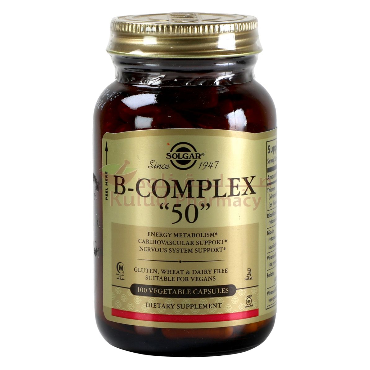 Solgar B Complex Soft Gelattin Capsule 50 100 PC | Multivitamins Solgar B Complex Soft Gelattin Capsule 50 100 PC | Multivitamins