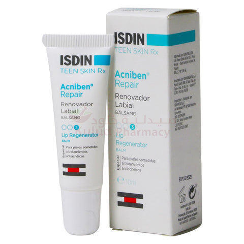 Buy Isdin Acniben Repair Lip Balm 10 ML Online - Kulud Pharmacy