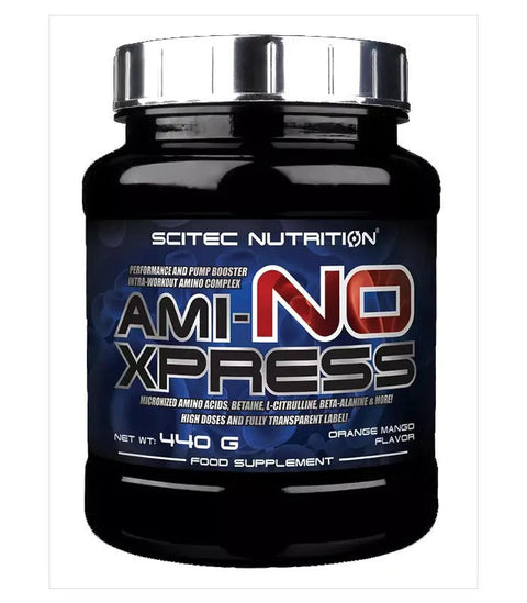 Scitec Nutrition Ami-No Xpress Orange Mango Flavor 440Gm - Scitec