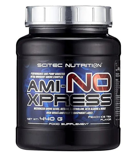 Scitec Nutrition Ami-No Xpress Peach Ice Tea Flavor 440Gm - Scitec