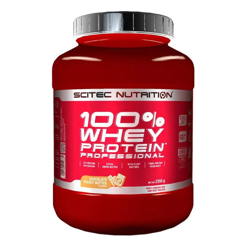 Scitec Nutrition 100% Whey protein Professional Chocolate Peanut Butter Powder 2350Gm - Scitec