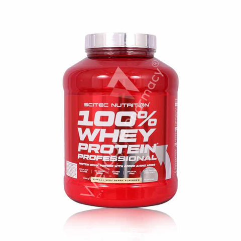 Scitec Nutrition 100% Whey protein Professional Vanilla Verry Berry 2350Gm - Scitec