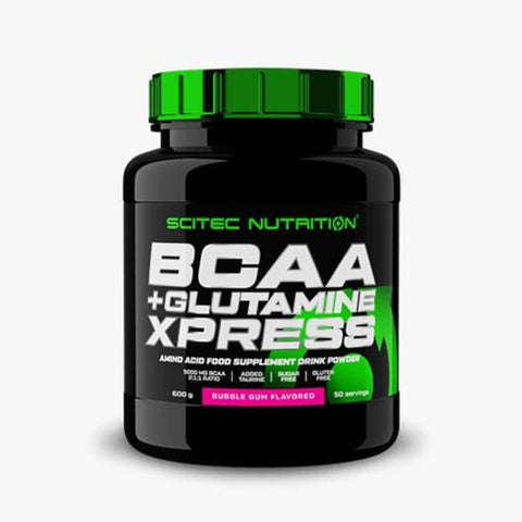 Scitec Nutrition bcaa + glutamine Xpress Bubble Gum Flavored 600Gm - Scitec