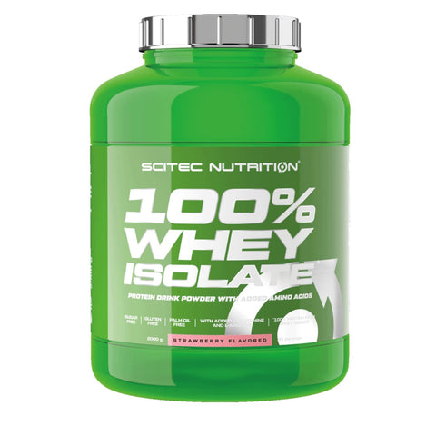 Scitec Nutrition Whey Isolate Strawberry Flavored 2000Gm