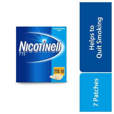 Nicotinell Tts 10 Transdermal Patch 7 PC