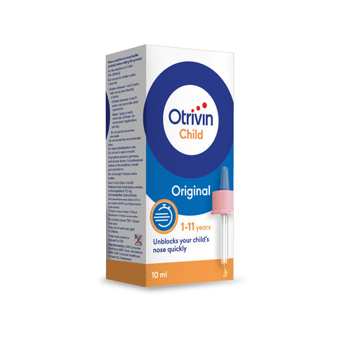 Otrivin Child Nasal Drops 0.05 % 10 ML