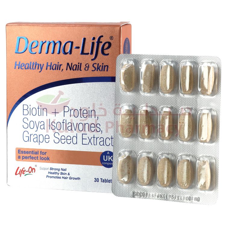 Life-On Derma-Life Tablet 30 PC | Hair Skin & Nails Life-On Derma-Life Tablet 30 PC | Hair Skin & Nails