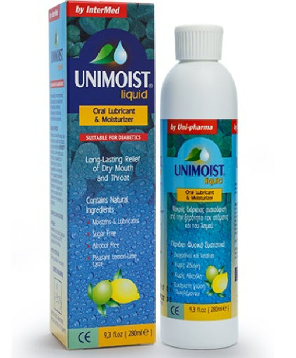 Buy Unimoist Oral Lubricating And Moisturizer Fluid 280 ML Online - Kulud Pharmacy