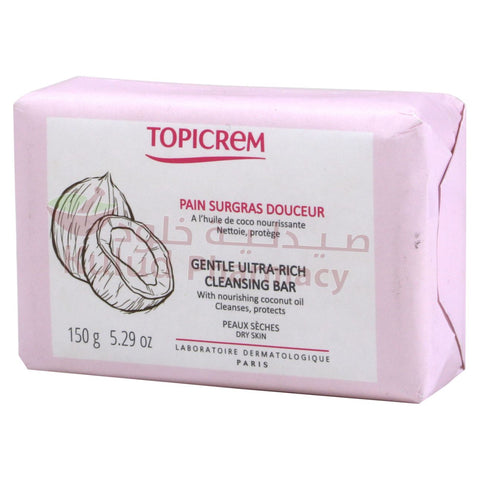 Buy Topicrem Gentle Ultra Rich Soap Bar 500 ML Online - Kulud Pharmacy