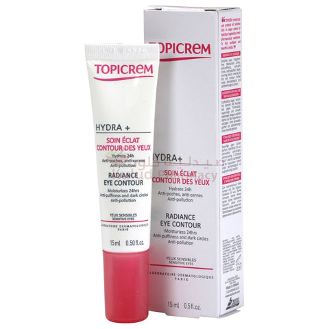 Buy Topicrem Hydra+ Radiance Contour Eye Cream 200 ML Online - Kulud Pharmacy