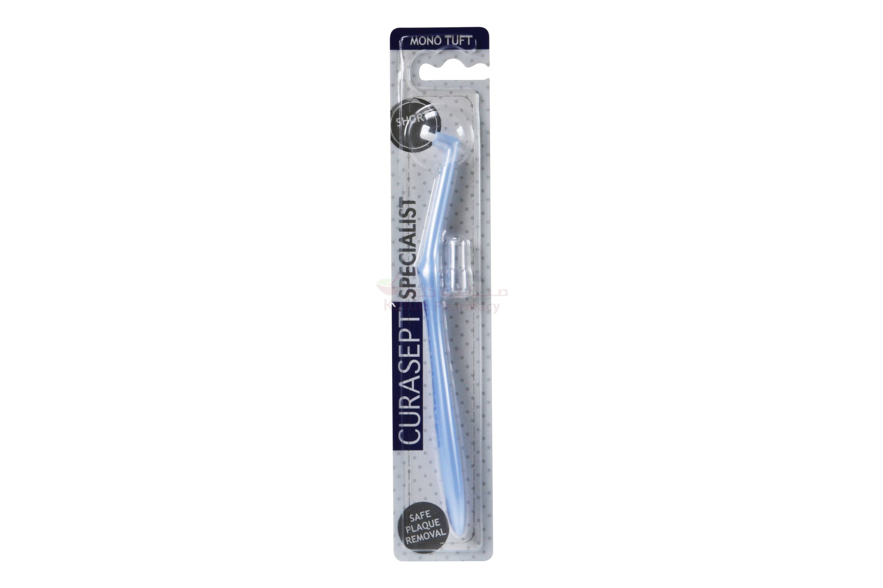 Curasept Mono Tuft 6 Mm Short Toothbrush 1 PC | Kulud Pharmacy
