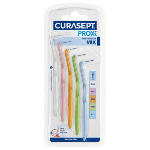 Buy Curasept Proxi Angle Mix Interdental Brush 5 PC Online - Kulud Pharmacy