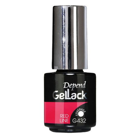 Depend Gellack Red Line Nr 432 Nail Polish 5 ML