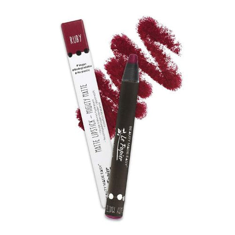 Buy Beauty Made Easy Matte Mighty Matte Ruby Lip Stick 6 GM Online - Kulud Pharmacy