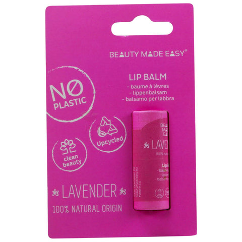 Buy Beauty Made Easy Paper Tube Lavender Lip Balm 6 GM Online - Kulud Pharmacy