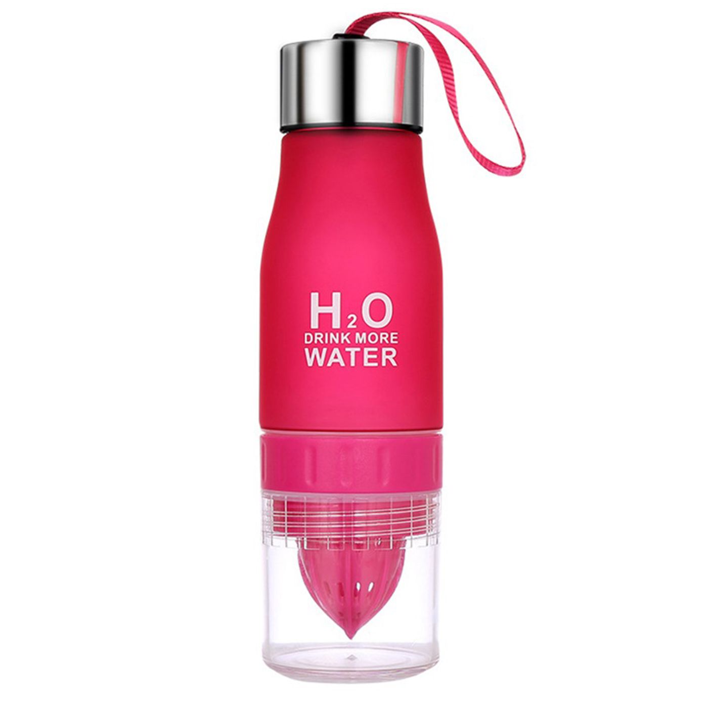 H2O Pink Water Bottle 1 PC | Shaker Bottles H2O Pink Water Bottle 1 PC | Shaker Bottles