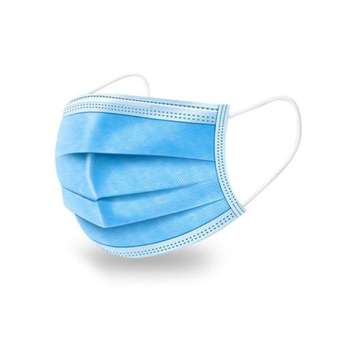 Muxiang 3Ply Blue Face Mask 50 PC
