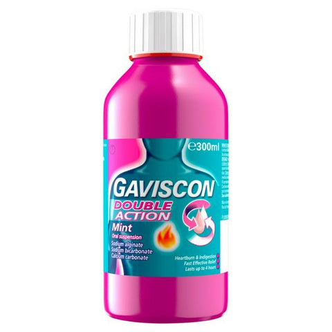 Buy Gaviscon Double Action Suspension 300 ML Online - Kulud Pharmacy