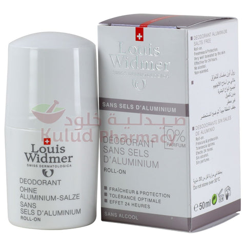 Louis Widmer On Aluminum Free Non Perfumed Roller 50 ML