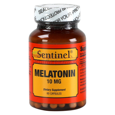 Buy Sentinel Melatonin Capsule 10 Mg 60 CAP Online - Kulud Pharmacy