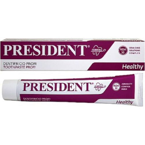 Buy President Healthy Profi W Chlorhexidine Toothpaste 75 ML Online - Kulud Pharmacy