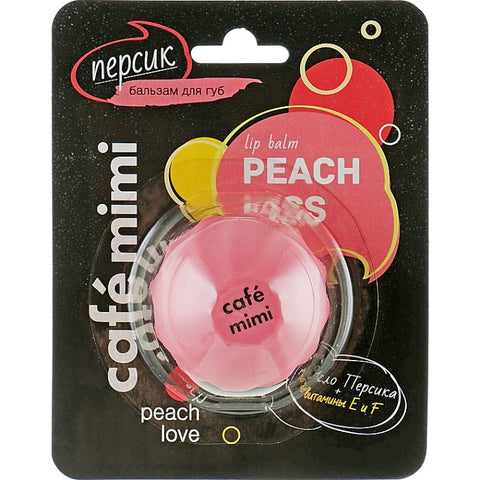 Buy Cafe Mimi Peach Kiss Lip Balm 8 ML Online - Kulud Pharmacy