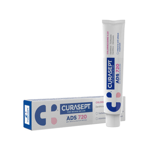Curasept ADS 720 Gel Toothpaste 0.20% Chlorhexidine 75 ml