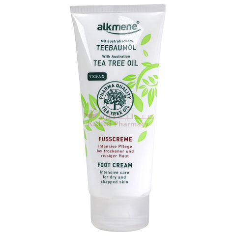 Alkmene Foot With Tea Tree Oil Vegan Cream 100 ML