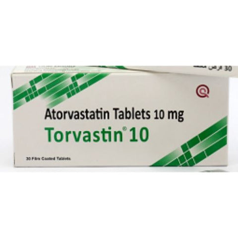 Buy Torvastin Tablet 10 Mg 30 PC Online - Kulud Pharmacy