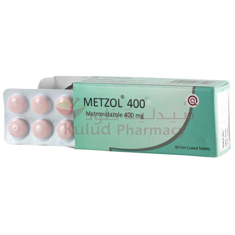 Buy Metzol Tablet 400 Mg 30 PC Online - Kulud Pharmacy