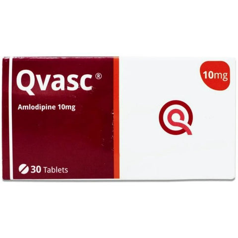 Buy Qvasc Tablet 10 Mg 30 PC Online - Kulud Pharmacy