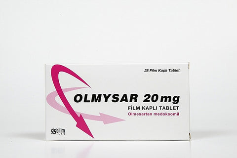 Buy Olmysar Tablet 20 Mg 28 PC Online - Kulud Pharmacy