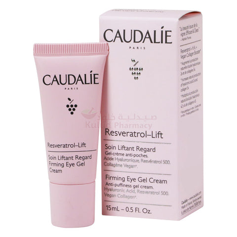 Buy Caudalie Resveratrol Firming Eye Cream Gel 15 ML Online - Kulud Pharmacy