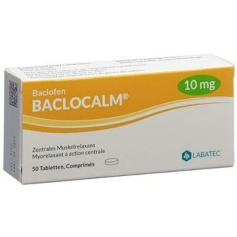 Buy Baclocalm Tablet 10 Mg 50 PC Online - Kulud Pharmacy