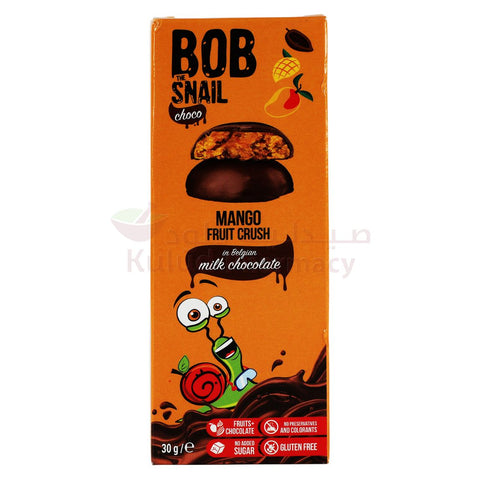 Buy Fruit Sweet Mango M Chocolate Tm Bob Snail Candy 30 GM Online - Kulud Pharmacy