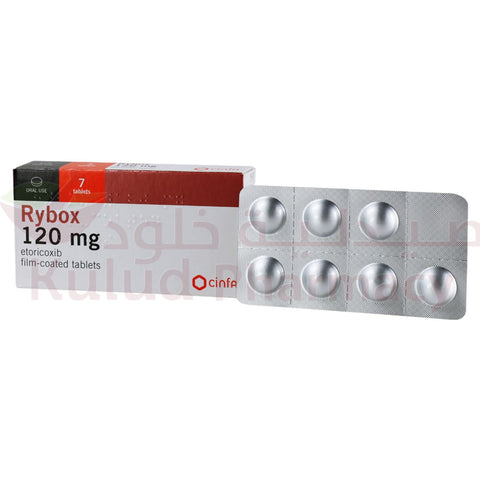 Buy Rybox Tablet 120 Mg 7 PC Online - Kulud Pharmacy