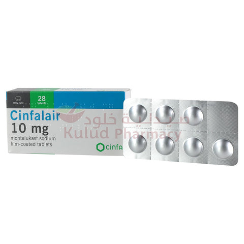 Buy Cinfalair Tablet 10 Mg 28 Tab Online - Kulud Pharmacy