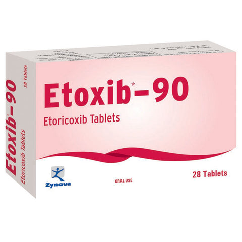 Buy Etoxib Tablet 90 Mg 28 PC Online - Kulud Pharmacy