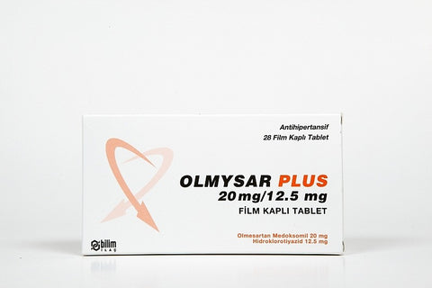 Buy Olmysar Plus Tablet 20/12.5 Mg 28 PC Online - Kulud Pharmacy