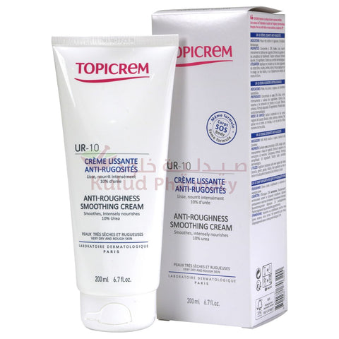 Topicrem Ur10 Anti-Roughness Smoothing Cream 200Ml 200ML | Kulud Pharmacy