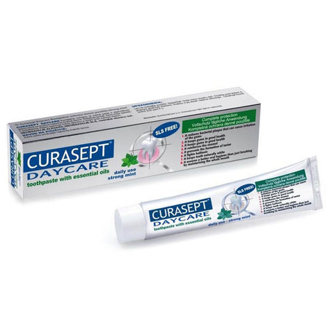 Buy Curasept Daycare Strong Mint Toothpaste 75 ML Online - Kulud Pharmacy