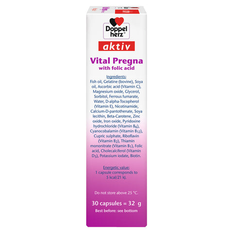 Doppelherz Aktiv Vital Pregna Capsule 30 PC