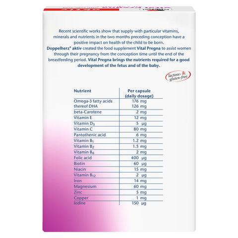 Doppelherz Aktiv Vital Pregna Capsule 30 PC