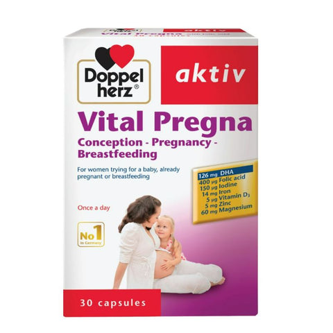 Buy Doppelherz Aktiv Vital Pregna Capsule 30 PC Online - Kulud Pharmacy