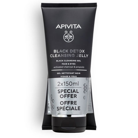 Buy Apivita Black Detox Gel 150 ML Online - Kulud Pharmacy
