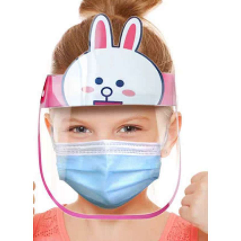 Kids Rabbit Face Shield 1 PC | Face Mask Kids Rabbit Face Shield 1 PC | Face Mask
