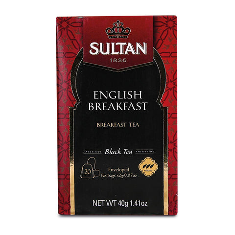 Sultan Tea English Breakfast 20 Tea Bags x 2gr